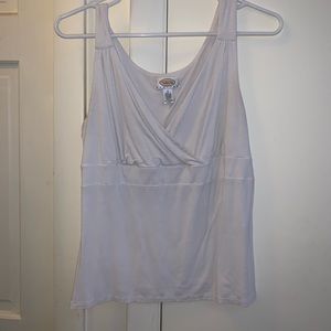 Talbots white tank top